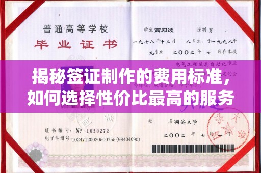 托克逊揭秘签证制作的费用标准，如何选择性价比最高的服务？