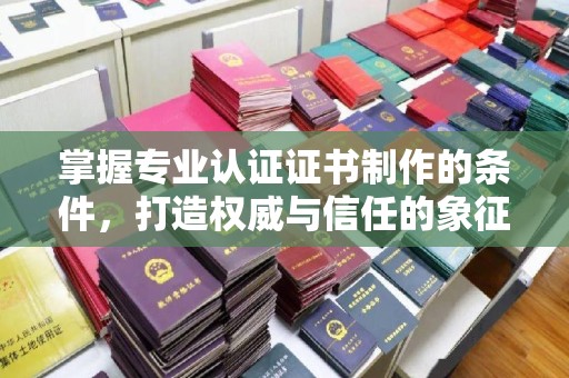 托克逊掌握专业认证证书制作的条件，打造权威与信任的象征