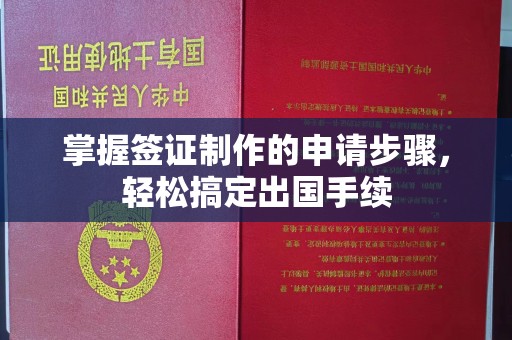 托克逊掌握签证制作的申请步骤，轻松搞定出国手续
